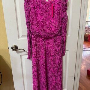 Lilly Pulitzer Preslie Long Sleeve Mesh Midi knit dress, size XL, new with tags